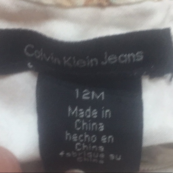 SALE ππ CALVIN KLEIN JEANS Ruffle Baby Top - Picture 3 of 5